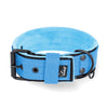 Active Comfort Black Edition Ocean Blue - Wide durable necklace with buckle