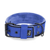 Active Comfort Black Edition Blue - Wide durable necklace with buckle