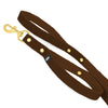 Guard Leash Golden Edition Dark Brown - Guard leash with extra handle