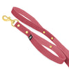 Guard Leash Golden Edition Raspberry Red - Guard leash with extra handle