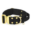 Extreme Gold Buckle Black - Strong and secure necklace