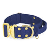 Extreme Gold Buckle Navy Blue - Strong and secure necklace