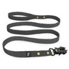 Walk Leash Golden Dark Grey - Safe nylon leash in different lengths