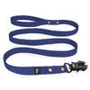 Walk Leash Golden Navy Blue - Safe nylon leash in various lengths