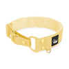 Martingale Golden Gold Yellow - Wide lined collar half choke