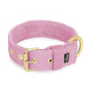 Active Golden Candy Pink - Wide durable necklace with buckle