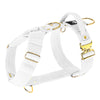 Easy Walk Extreme Gold Buckle White - Harness with quick buckle