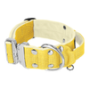 Extreme Silver Buckle Baby Yellow - Strong and secure collar