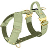Easy Walk Extreme Gold Buckle Olive Green - Harness with quick release buckle