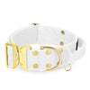 Extreme Gold Buckle White - Strong and secure necklace