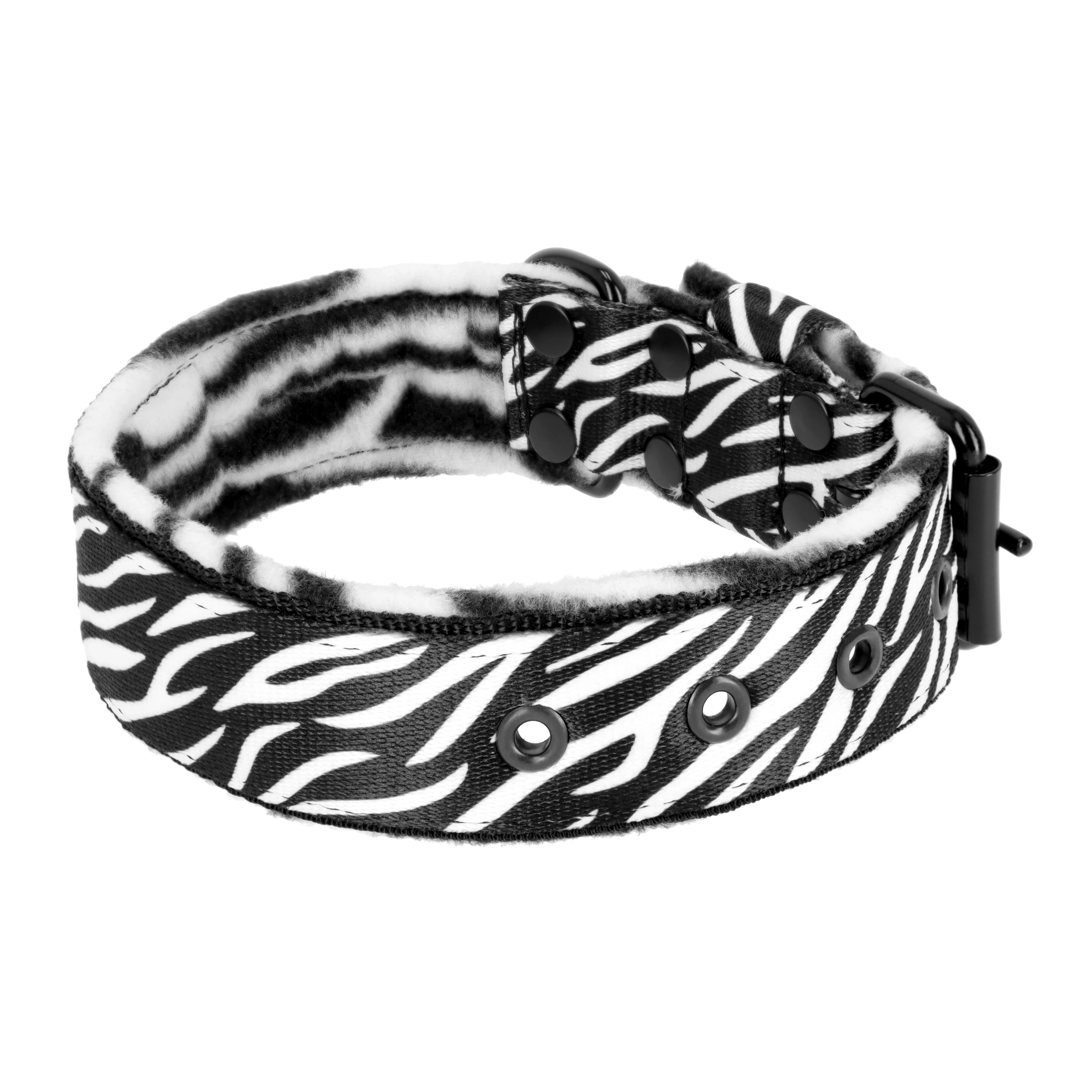 Active Comfort Leopard - Wide durable dog collar with buckle