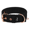 Active Comfort Rose Edition Black - Wide durable necklace with buckle