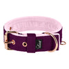 Active Comfort Rose Edition Plum - Wide durable necklace with buckle