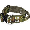 Extreme Buckle Camo Green - Strong and secure dog collar