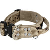 Extreme Buckle Camo Beige - Strong and secure dog collar