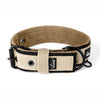 Active Komfort Black Edition Beige - Brede duurzame halsketting met gesp