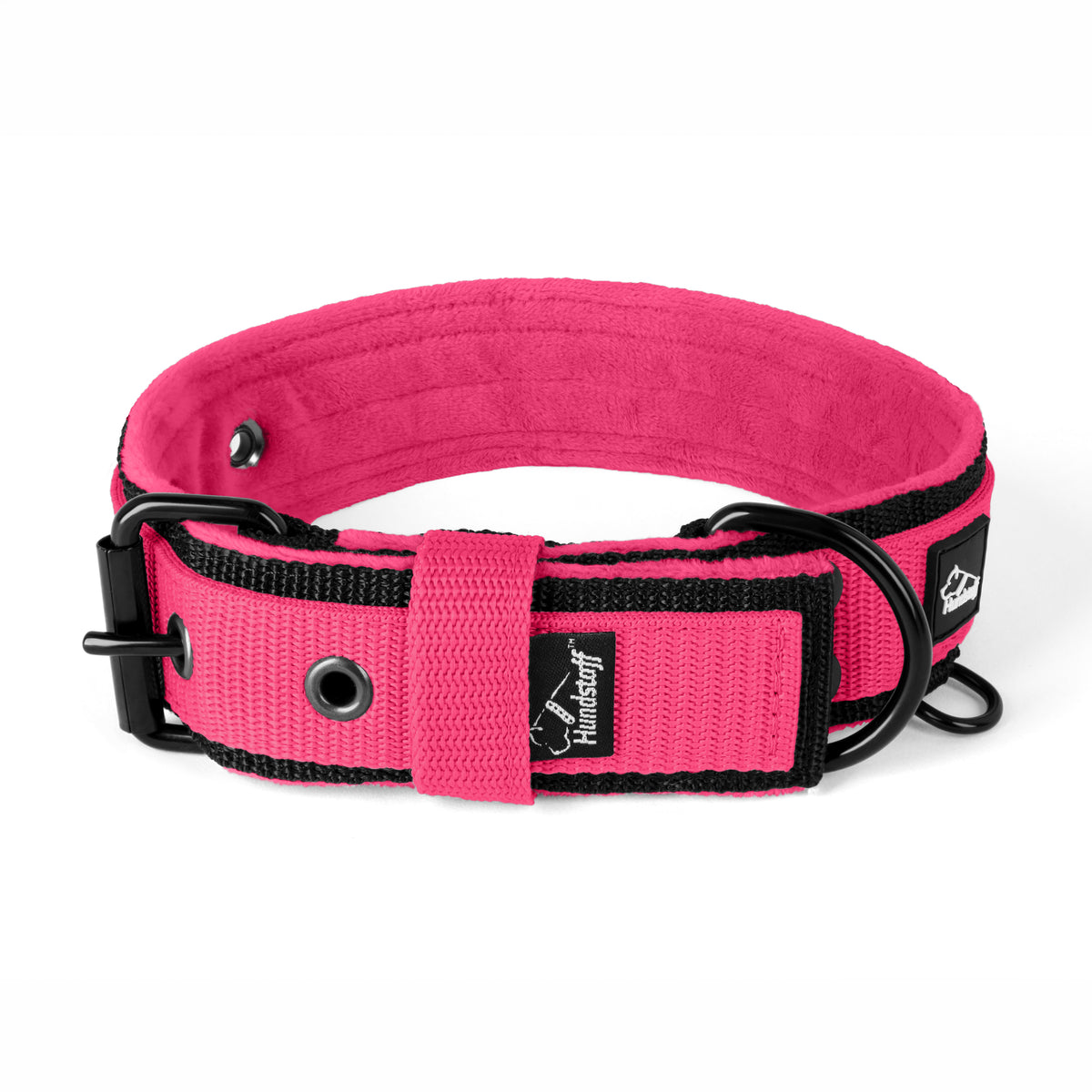 Active Komfort Black Edition Pink - Collana larga e resistente con fibbia