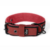 Active Komfort Black Edition Red - Brede duurzame halsketting met gesp
