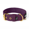 Active Golden Plum - Wide durable necklace with buckle