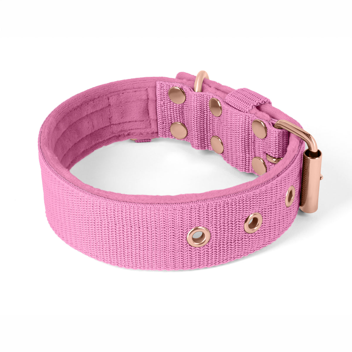 Active Comfort Rose Edition Pastel Green - Wide durable necklace with buckle
