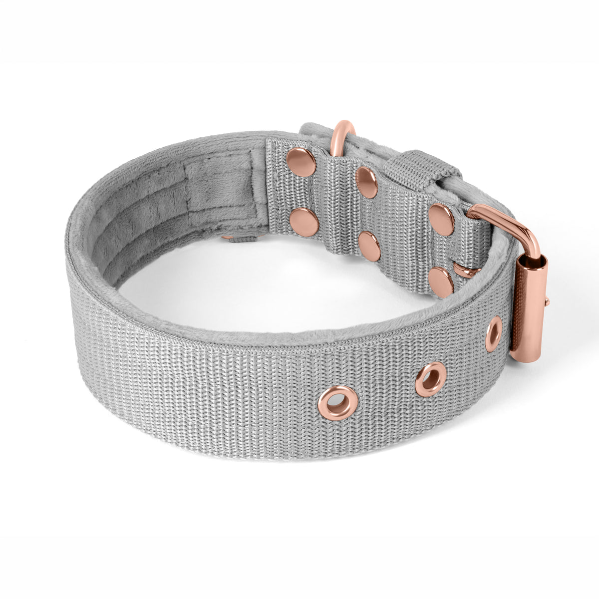 Active Komfort Rose Edition Grey - Collana larga e resistente con fibbia