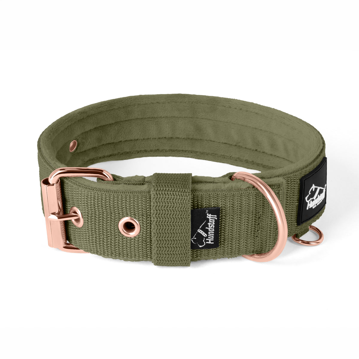 Active Comfort Rose Edition Pastel Green - Wide durable necklace with buckle