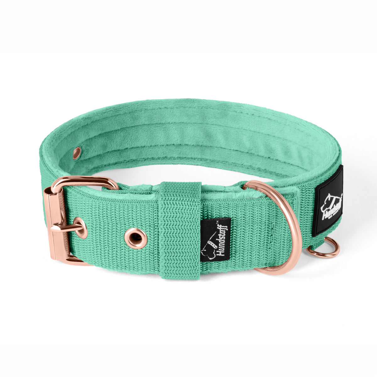 Active Komfort Rose Edition Pastel Green - Brede duurzame halsketting met gesp
