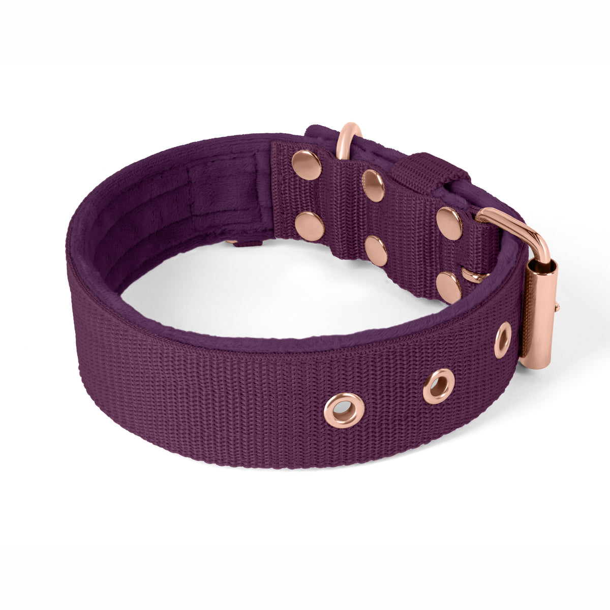 Active Komfort Rose Edition Plum - Collana larga e resistente con fibbia