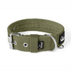 Active Khaki - Wide durable necklace with buckle