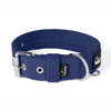 Active Navy Blue - Wide durable necklace with buckle