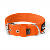 Active Orange - Wide durable necklace with buckle