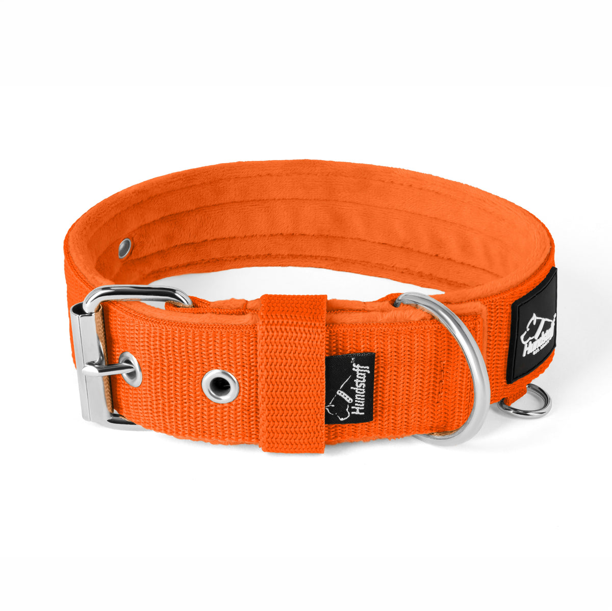 Active Orange - Brede duurzame halsketting met gesp