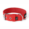 Active Red - Wide durable necklace with buckle
