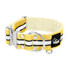 Extreme Silver Buckle Safe Baby Yellow - Safe reflective collar