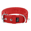 Active Red - Wide durable necklace with buckle