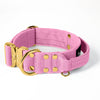 Extreme Gold Buckle Candy Pink - Collana robusta e sicura