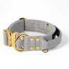 Extreme Gold Buckle Grey - Collana robusta e sicura