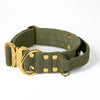 Extreme Gold Buckle Khaki - Collana robusta e sicura