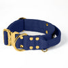 Extreme Gold Buckle Navy Blue - Collana robusta e sicura
