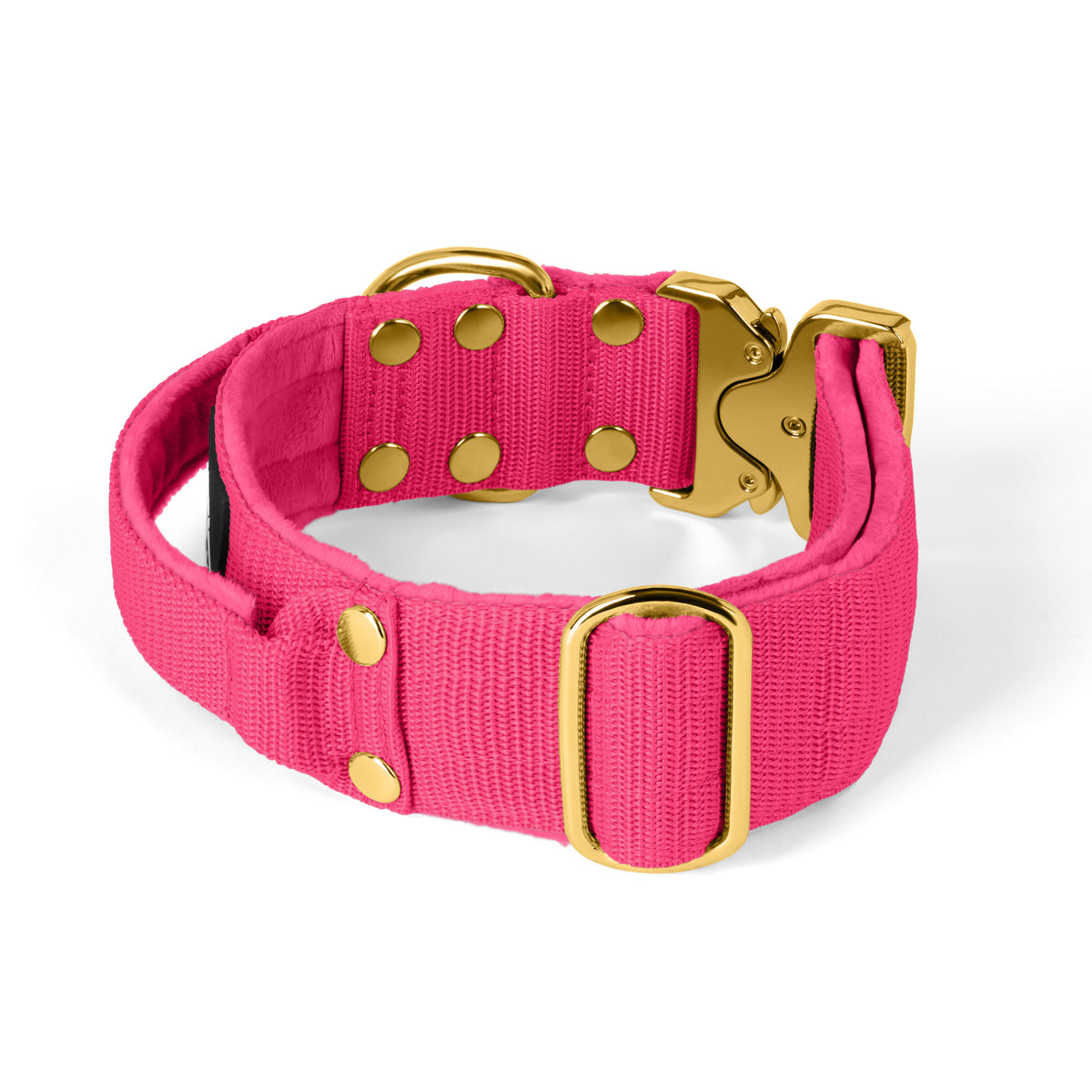 Fibbia d'oro estrema Beige - Collana robusta e sicura