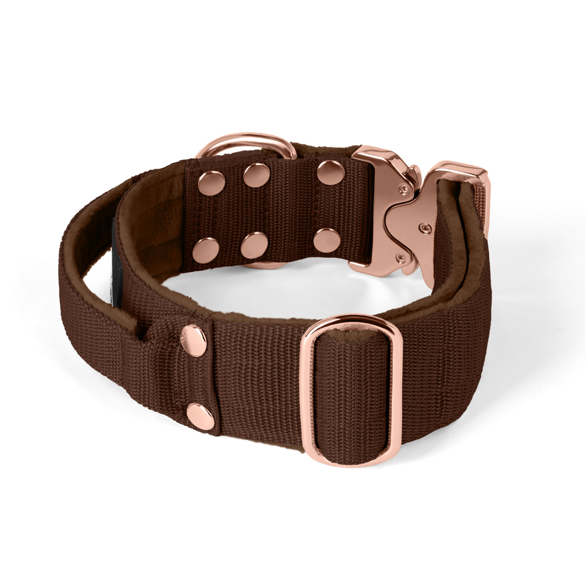 Extreme Rose Buckle Grey - Strong and secure collar