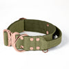Extreme Rose Buckle verde oliva - Collana robusta e sicura
