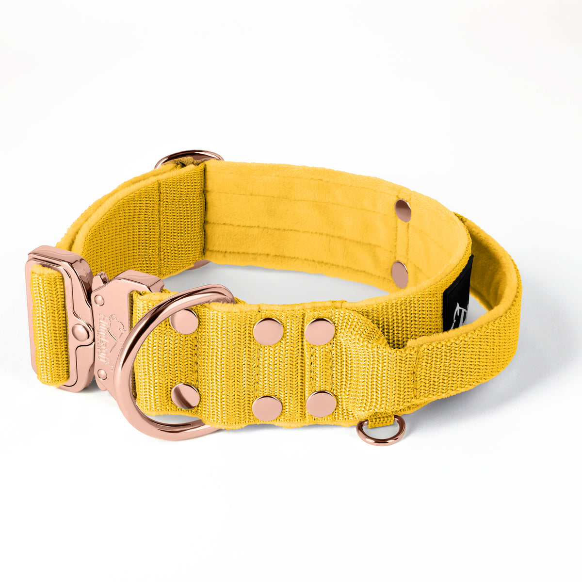 Extreme Rose Buckle Grey - Strong and secure collar