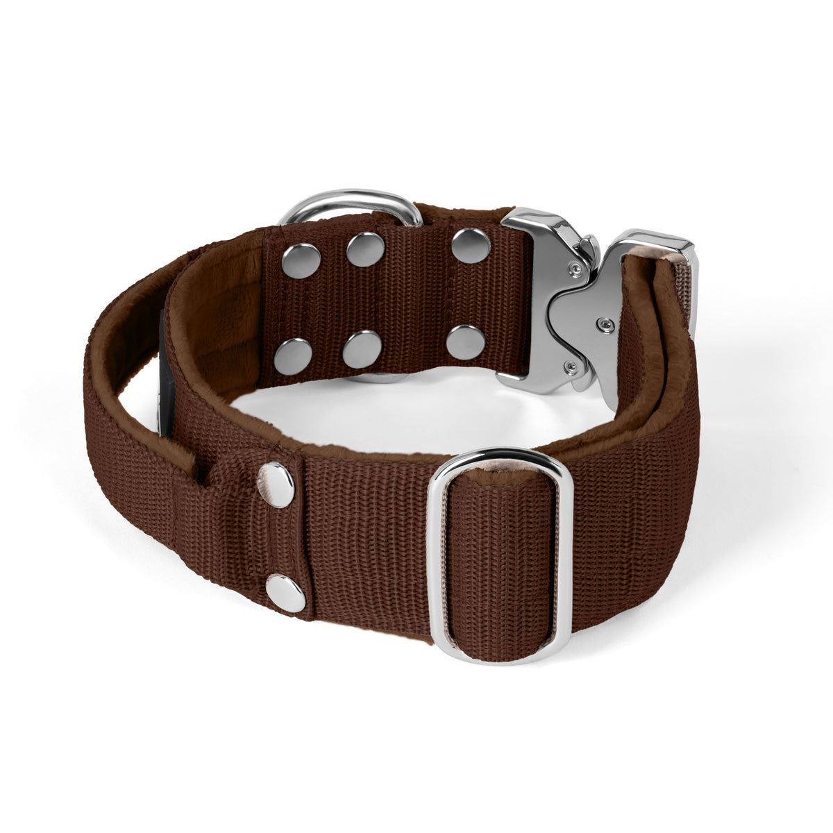 Extreme Silver Buckle Pink - Collana robusta e sicura