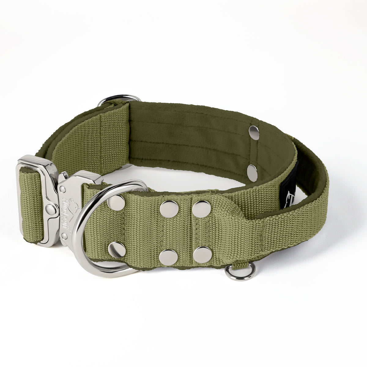 Extreme Silver Buckle Pink - Collana robusta e sicura