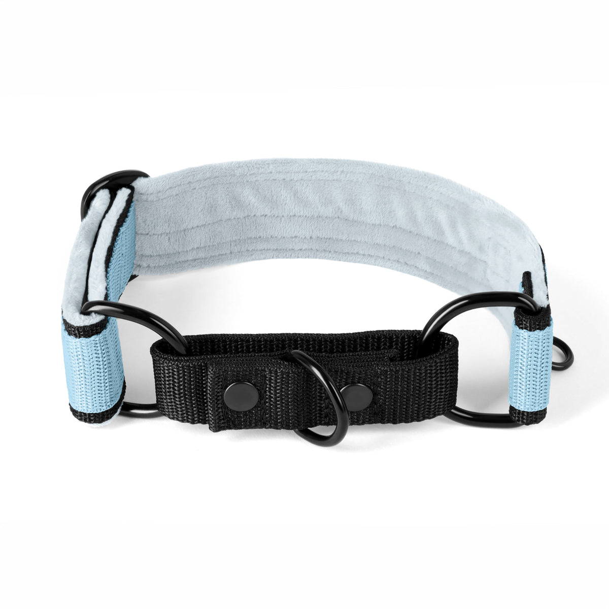 Hundstaff Martingale Black Edition Baby Blue