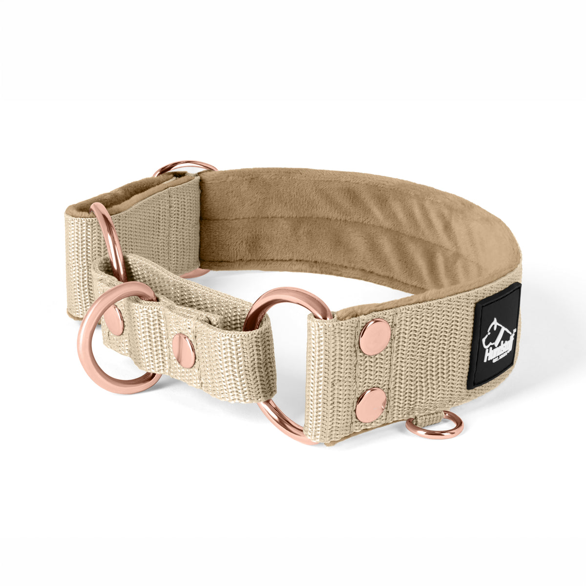Martingala Rose Edition Pink - Collana foderata e ripiegata, mezzo ferro da stiro