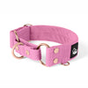 Martingala Rose Edition Pink - Collana foderata e ripiegata, mezzo ferro da stiro