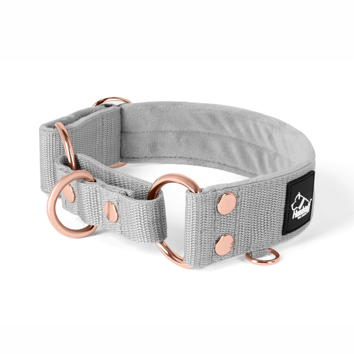 Martingala Rose Edition Grey - Collana con fodera larga e mezzo ferro da stiro