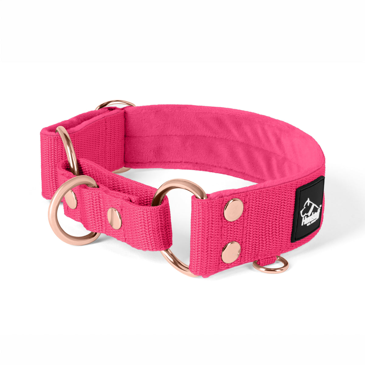 Martingala Rose Edition Pink - Collana foderata e ripiegata, mezzo ferro da stiro